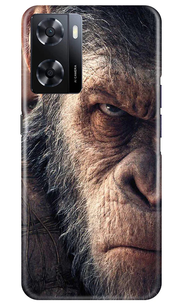 Angry Ape Mobile Back Case for Oppo A57 2022 (Design - 278)