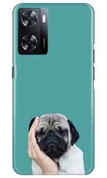 Puppy Mobile Back Case for Oppo A57 2022 (Design - 295)