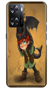 Dragon Mobile Back Case for Oppo A57 2022 (Design - 298)