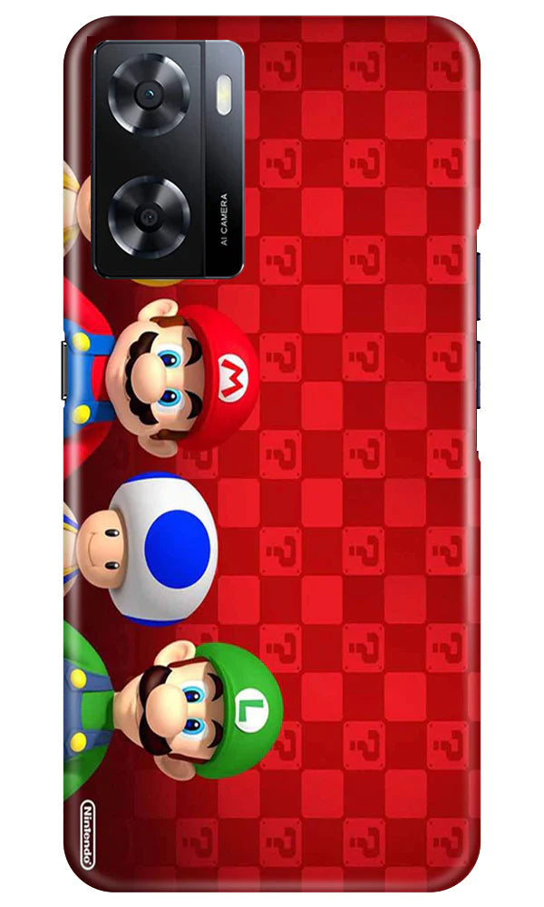 Mario Mobile Back Case for Oppo A57 2022 (Design - 299)