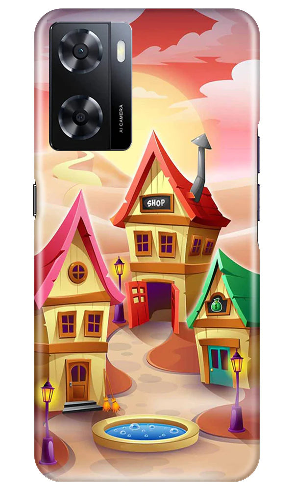 Sweet Home Mobile Back Case for Oppo A57 2022 (Design - 300)