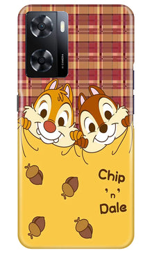 Chip n Dale Mobile Back Case for Oppo A57 2022 (Design - 302)