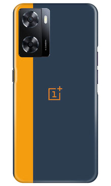 Oneplus Logo Mobile Back Case for Oppo A57 2022 (Design - 353)