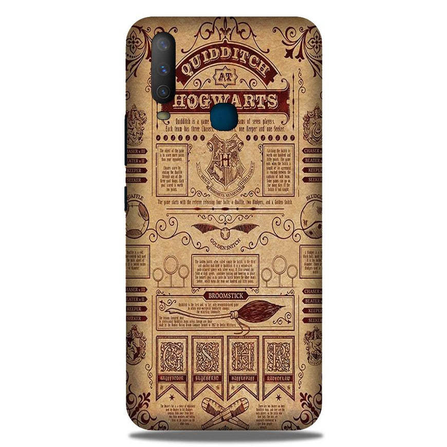 Hogwarts Mobile Back Case for Samsung Galaxy A20s (Design - 304)