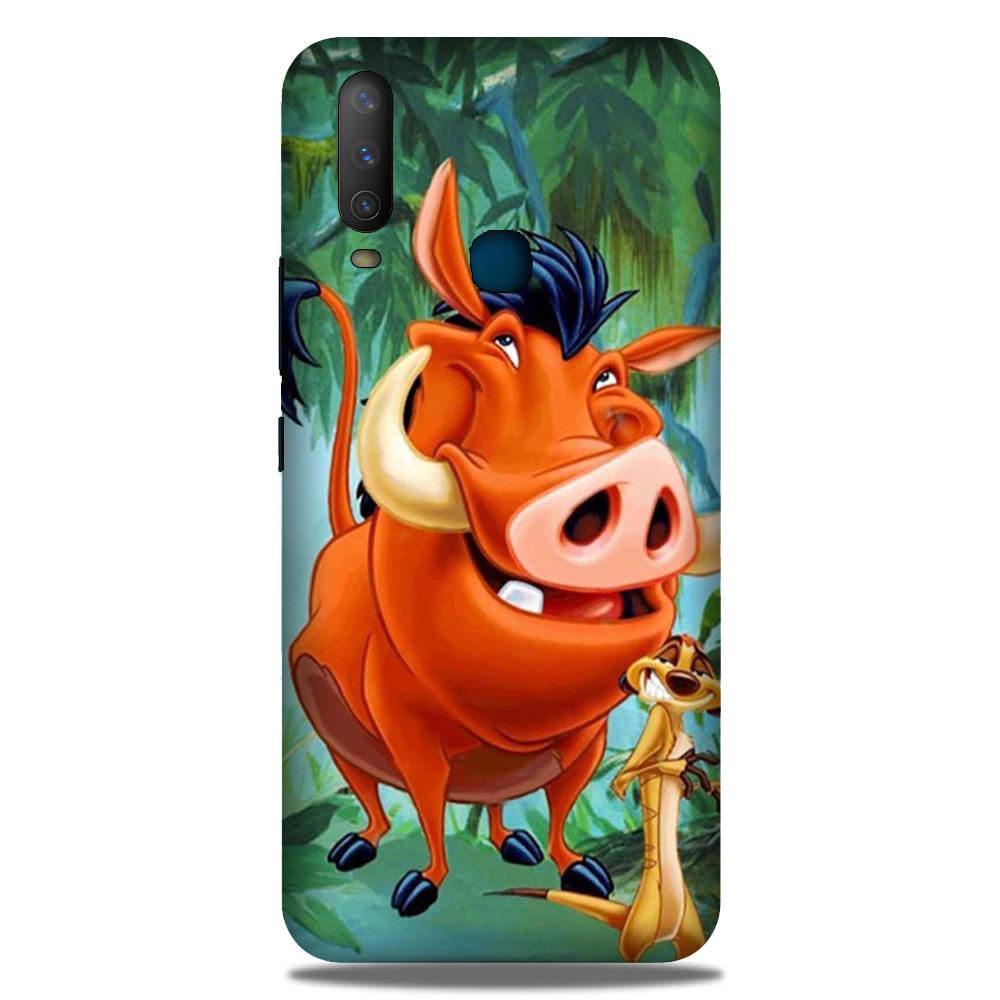 Timon and Pumbaa Mobile Back Case for Samsung Galaxy A20s (Design - 305)