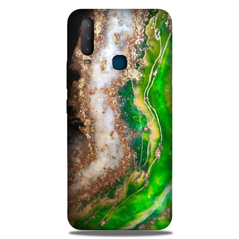 Marble Texture Mobile Back Case for Samsung Galaxy A60  (Design - 307)