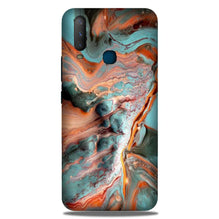 Marble Texture Mobile Back Case for Samsung Galaxy A60  (Design - 309)