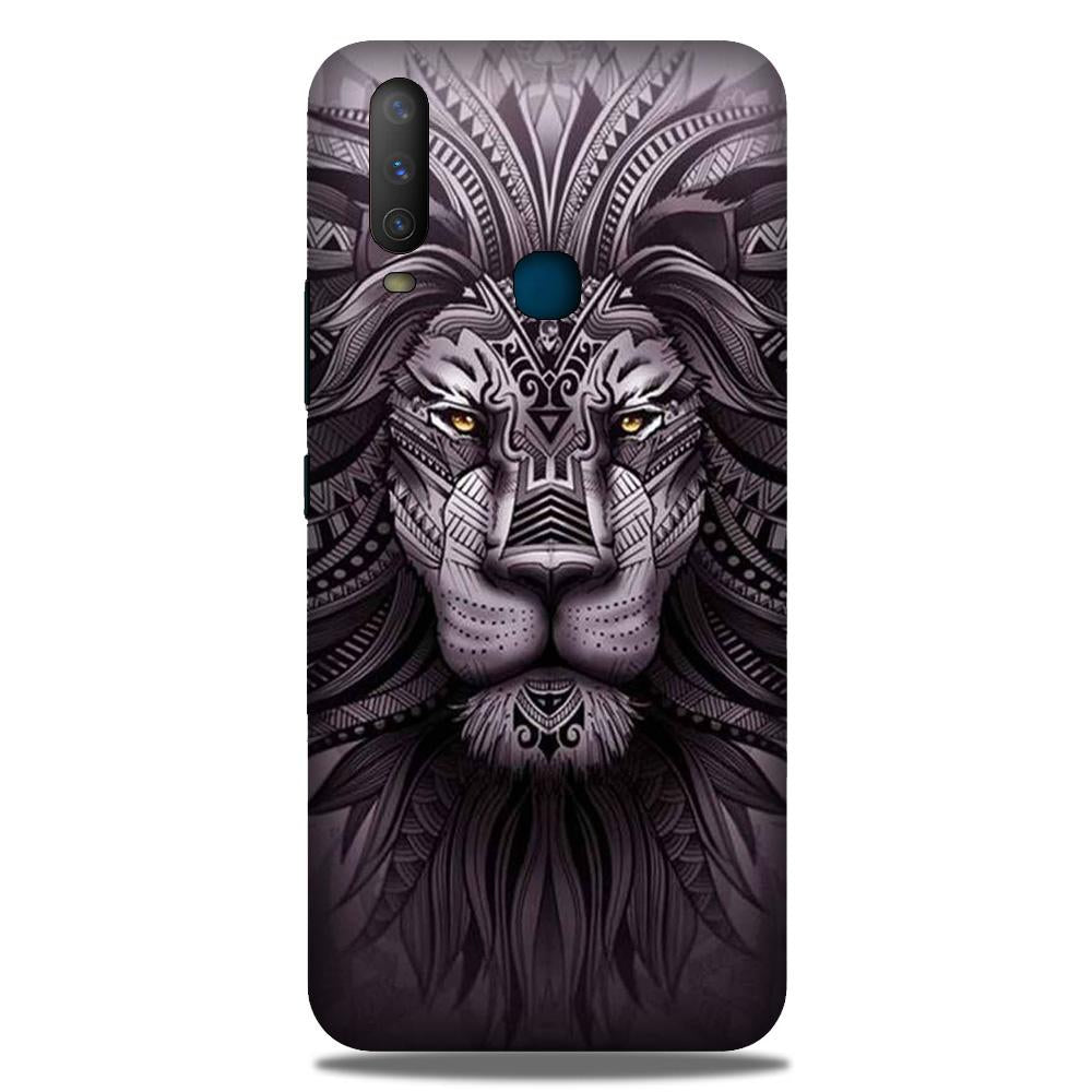 Lion Mobile Back Case for Samsung Galaxy A60  (Design - 315)