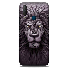 Lion Mobile Back Case for Samsung Galaxy A60  (Design - 315)