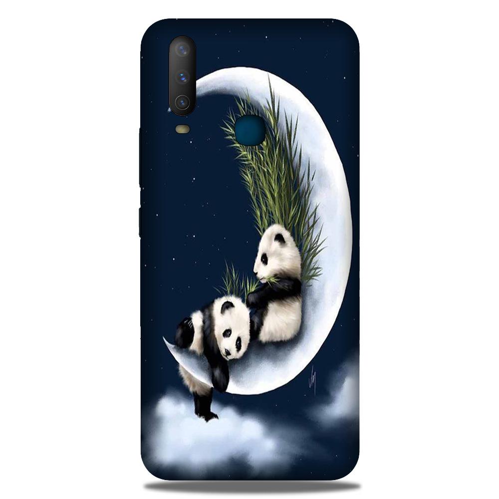 Panda Moon Mobile Back Case for Samsung Galaxy A20s (Design - 318)