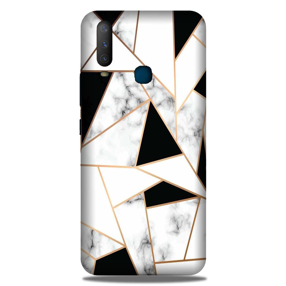 Marble Texture Mobile Back Case for Samsung Galaxy A20s (Design - 322)