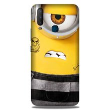 Minion Mobile Back Case for Samsung Galaxy A60  (Design - 324)