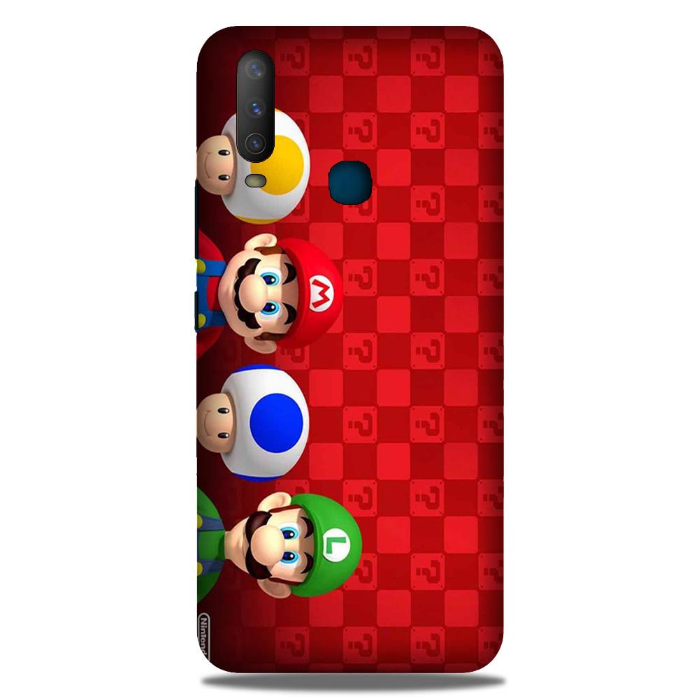 Mario Mobile Back Case for Samsung Galaxy A60  (Design - 337)