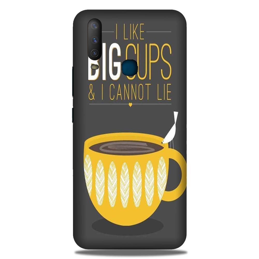 Big Cups Coffee Mobile Back Case for Samsung Galaxy A60  (Design - 352)
