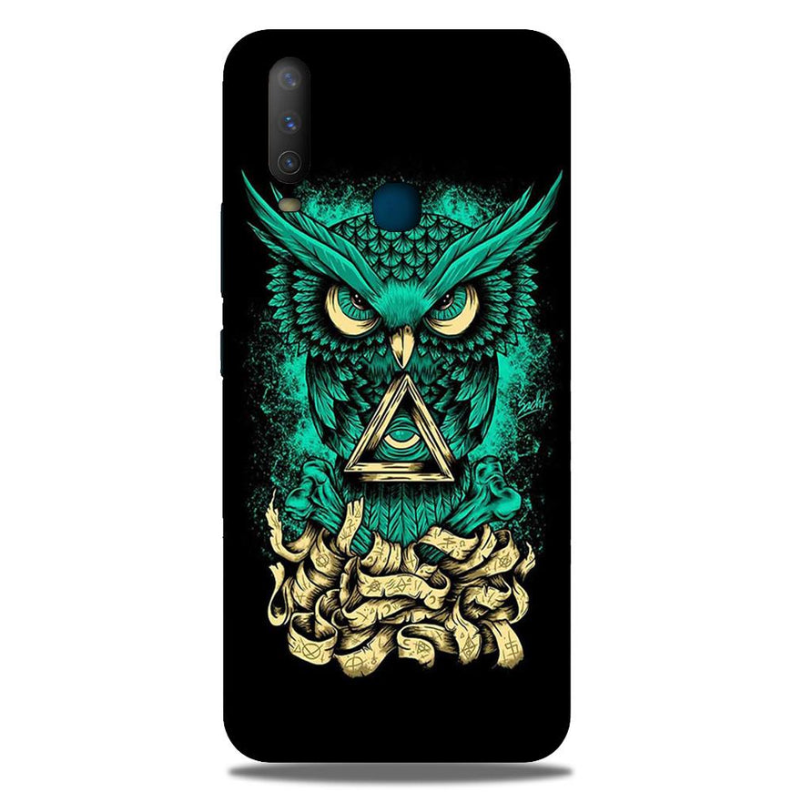Owl Mobile Back Case for Samsung Galaxy A60  (Design - 358)