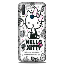 Hello Kitty Mobile Back Case for Samsung Galaxy A60  (Design - 361)
