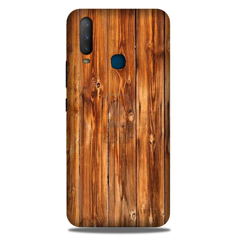 Wooden Texture Mobile Back Case for Samsung Galaxy A60  (Design - 376)