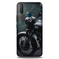 Royal Enfield Mobile Back Case for Samsung Galaxy A20s (Design - 380)