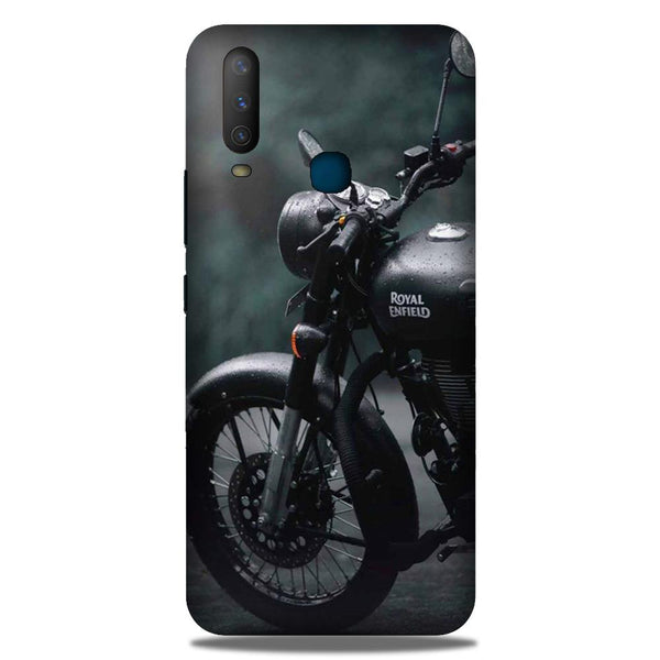 Royal Enfield Mobile Back Case for Samsung Galaxy A20s (Design - 380)