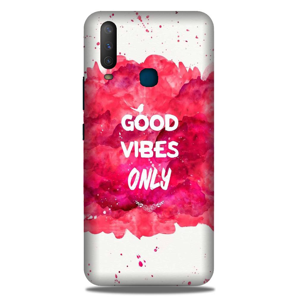 Good Vibes Only Mobile Back Case for Samsung Galaxy M30 (Design - 393)