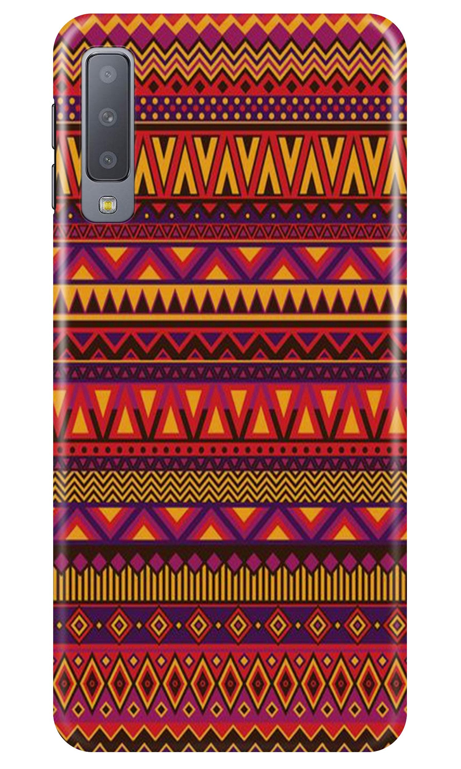 Zigzag line pattern2 Case for Galaxy A7 (2018)