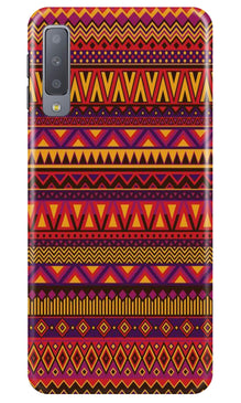 Zigzag line pattern2 Mobile Back Case for Samung Galaxy A70s (Design - 10)