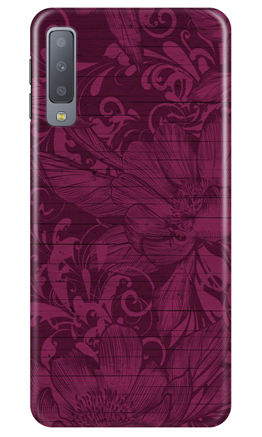 Purple Backround Case for Galaxy A7 (2018)