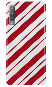 Red White Mobile Back Case for Samung Galaxy A70s (Design - 44)