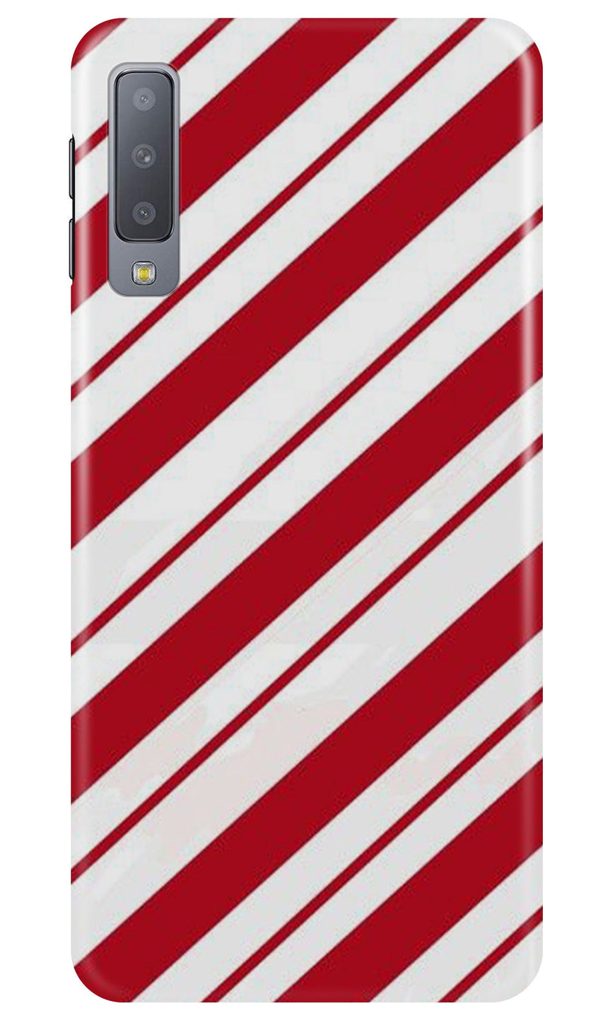 Red White Case for Galaxy A7 (2018)