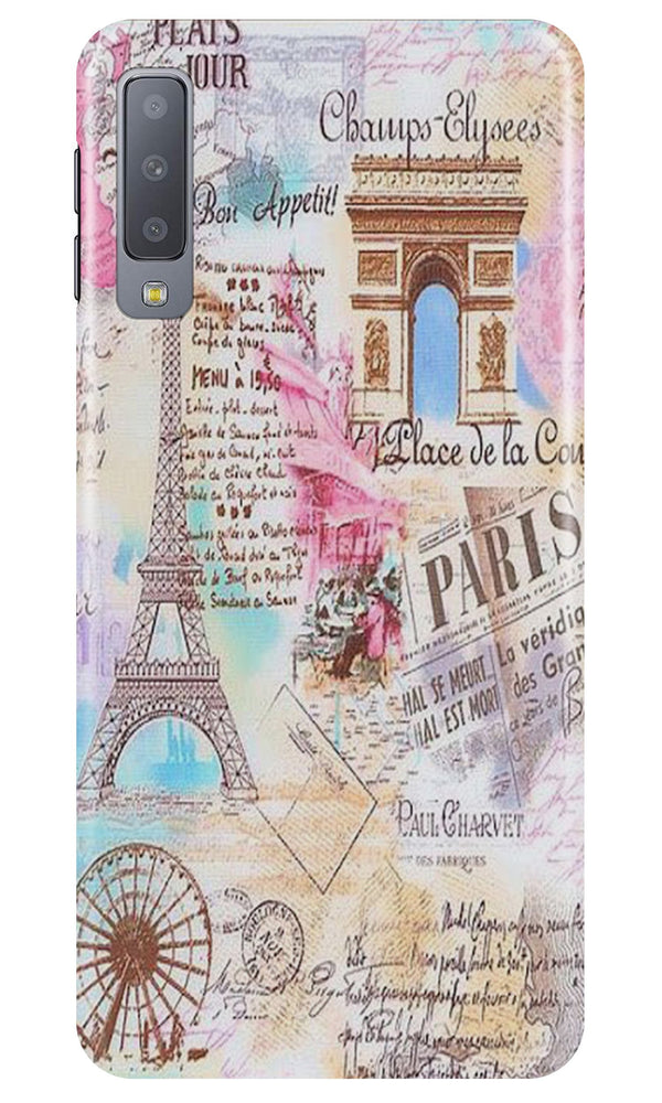 Paris Eiftel Tower Case for Galaxy A7 (2018)