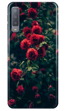 Red Rose Mobile Back Case for Samung Galaxy A70s (Design - 66)