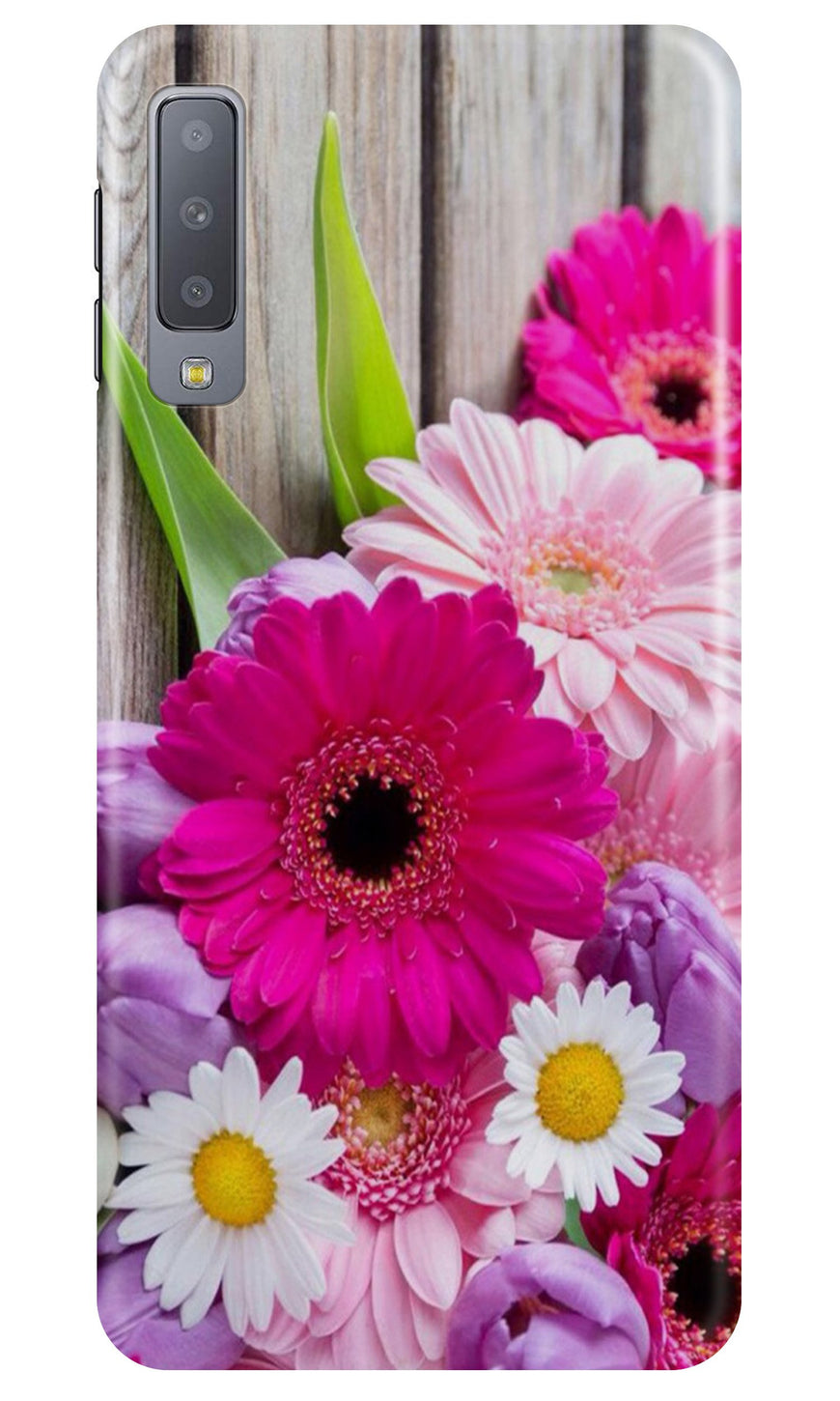 Coloful Daisy Case for Galaxy A7 (2018)
