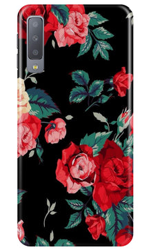 Red Rose Case for Galaxy A7 (2018)