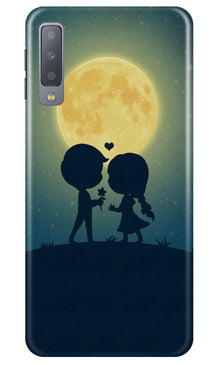 Love Couple Mobile Back Case for Samung Galaxy A70s  (Design - 109)