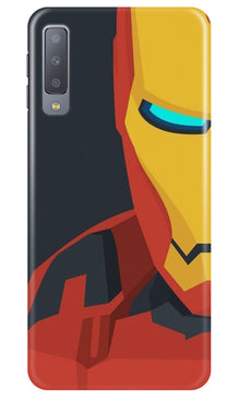 Iron Man Superhero Mobile Back Case for Samung Galaxy A70s  (Design - 120)