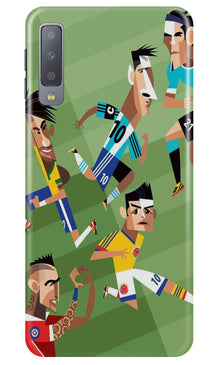 Football Mobile Back Case for Samung Galaxy A70s  (Design - 166)