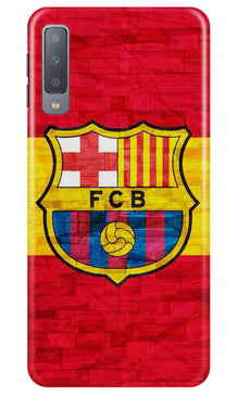 FCB Football Mobile Back Case for Samung Galaxy A70s  (Design - 174)