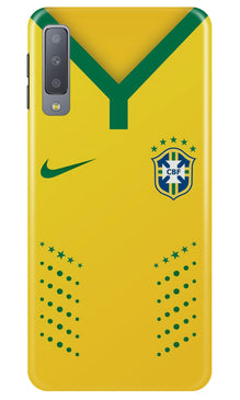 Brazil Mobile Back Case for Samung Galaxy A70s  (Design - 176)