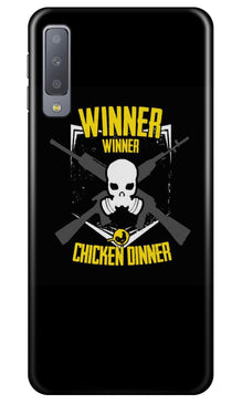Winner Winner Chicken Dinner Mobile Back Case for Samung Galaxy A70s  (Design - 178)