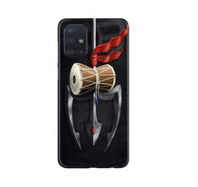 Lord Shiva Mahakal Mobile Back Case for Samsung Galaxy A71 (Design - 1)