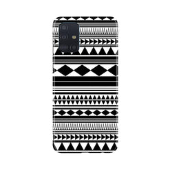 Black white Pattern Case for Samsung Galaxy A71