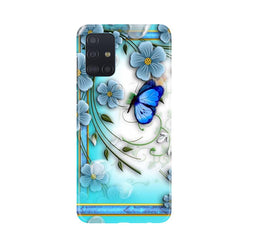 Blue Butterfly Case for Samsung Galaxy A71