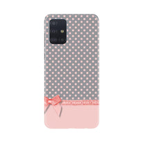 Gift Wrap2 Mobile Back Case for Samsung Galaxy A71 (Design - 33)