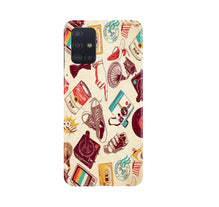 Vintage Mobile Back Case for Samsung Galaxy A71 (Design - 35)