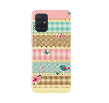 Gift paper Mobile Back Case for Samsung Galaxy A71 (Design - 38)