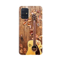 Guitar Mobile Back Case for Samsung Galaxy A71 (Design - 43)