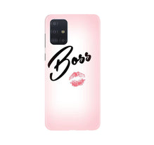 Boss Mobile Back Case for Samsung Galaxy A71 (Design - 59)