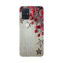 Stars Mobile Back Case for Samsung Galaxy A71 (Design - 67)
