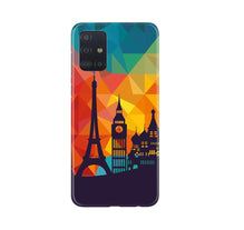 Eiffel Tower2 Mobile Back Case for Samsung Galaxy A71 (Design - 91)