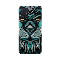 Lion Mobile Back Case for Samsung Galaxy A71 (Design - 97)